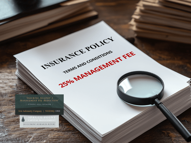 Erie Indemnity Company Spruce Point Capital Management LLC